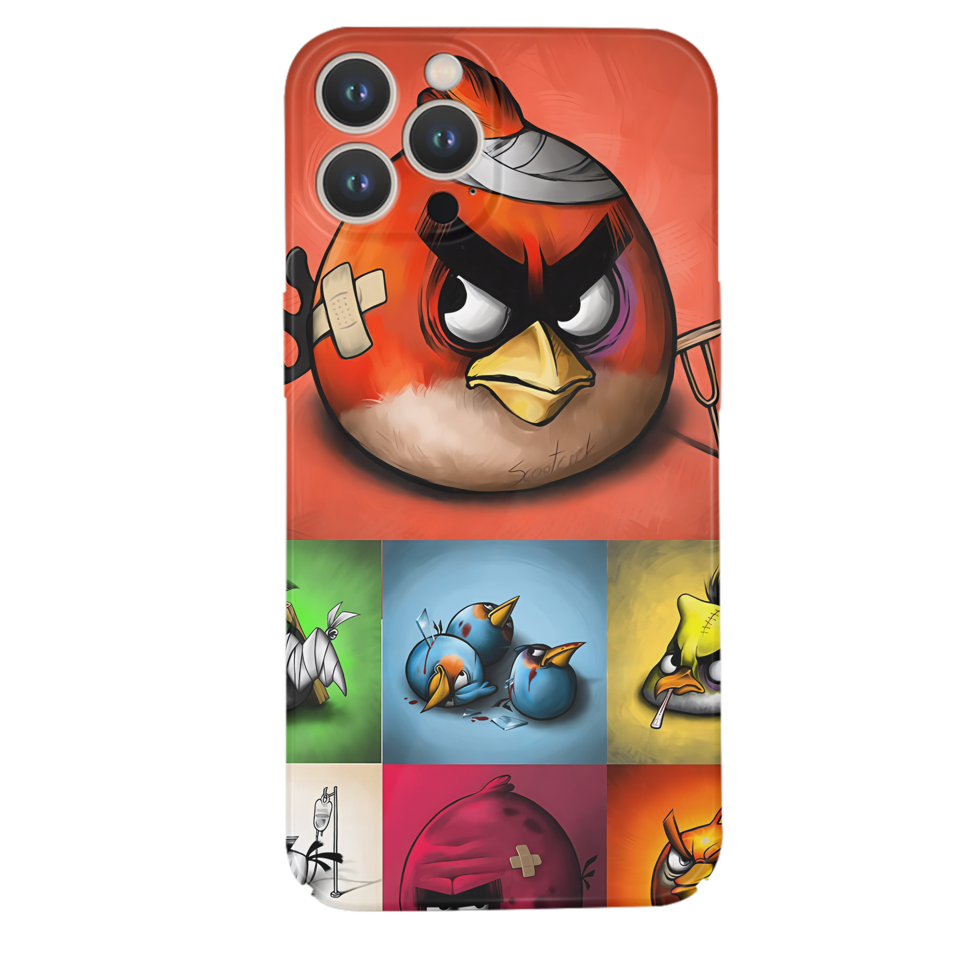 （画像用） Angry Birds アングリーバード 【iPhone 14シリーズ対応】ハードケース